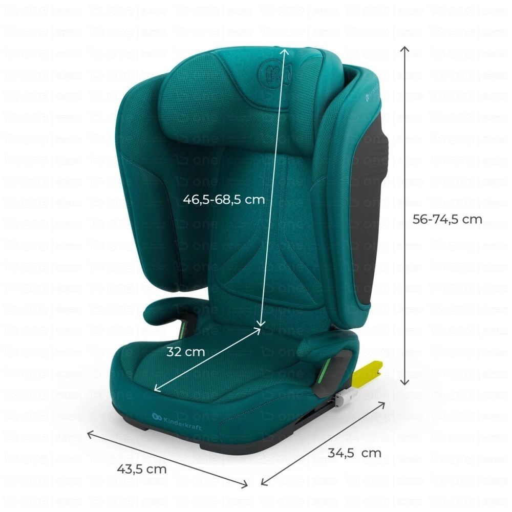 Siège auto UNITY 2 i-Size - Kinderkraft - vert