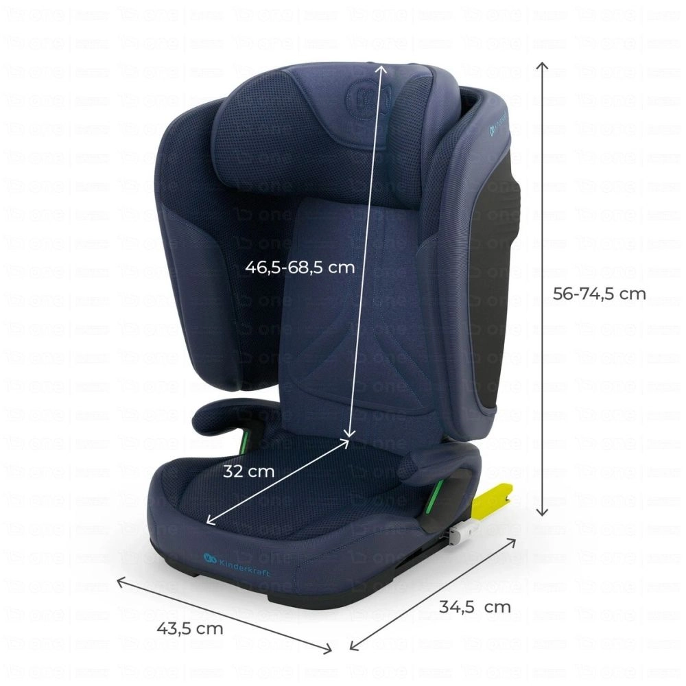 Siège auto UNITY 2 i-Size - Kinderkraft - bleu marrine