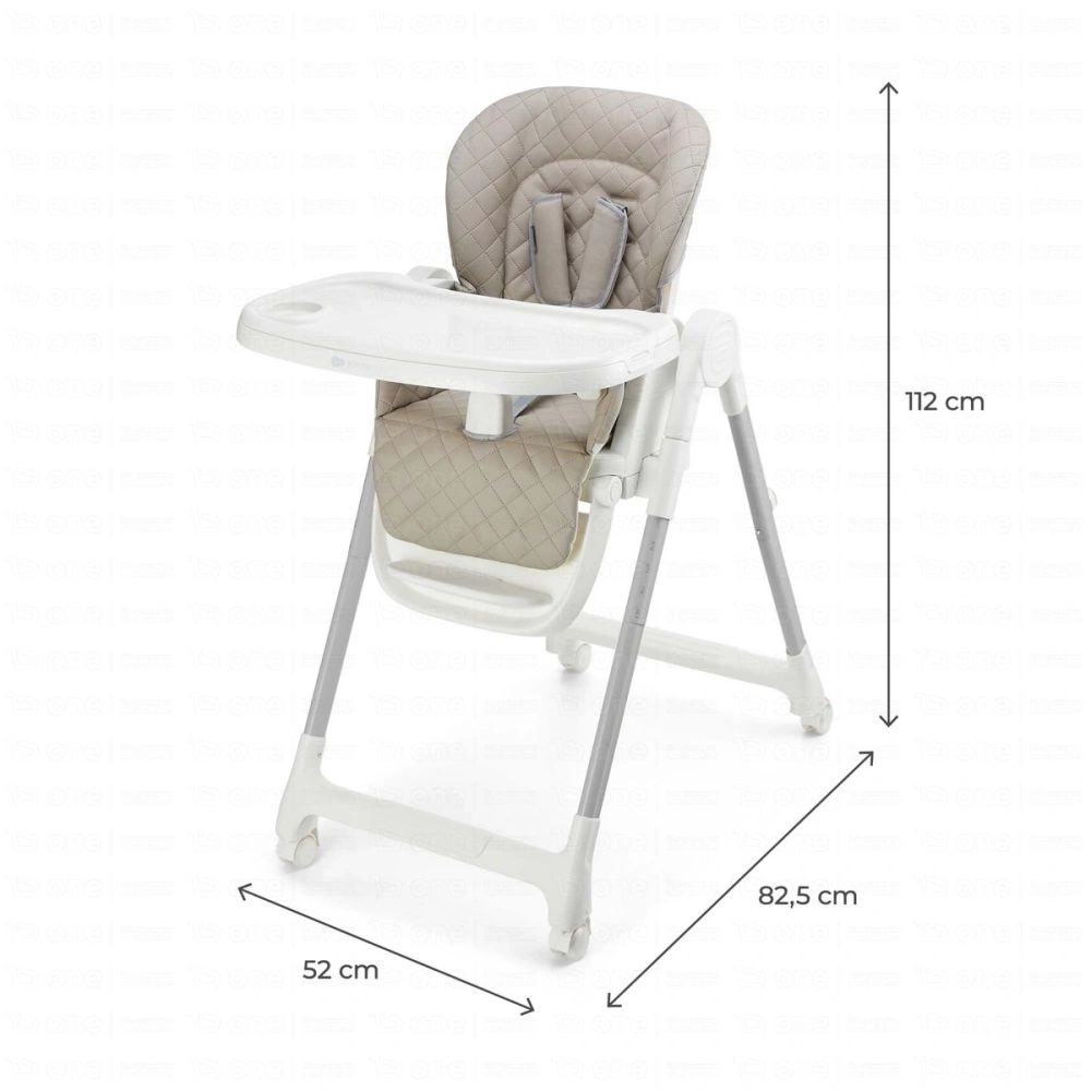Chaise haute 3-en-1 TULO - Kinderkraft - beige