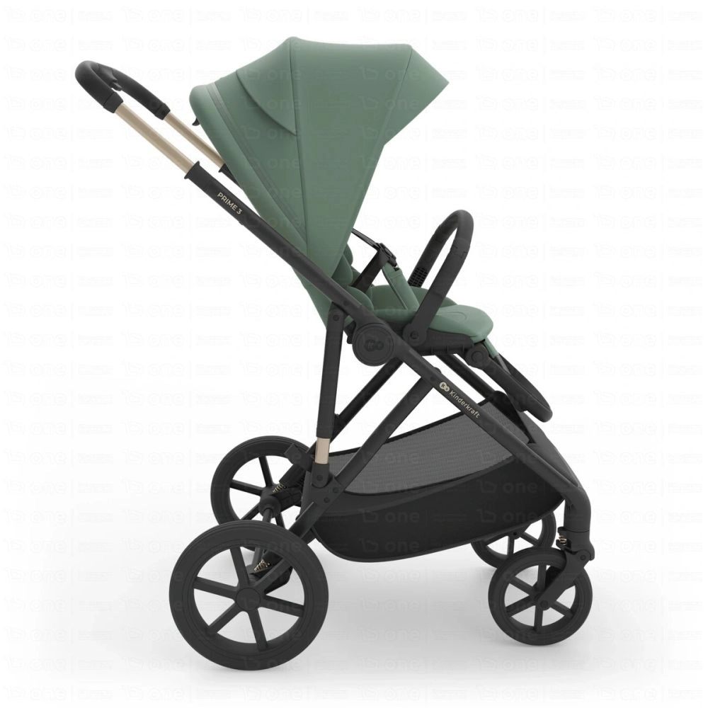 Poussette PRIME 3 2en1 - Kinderkraft - vert