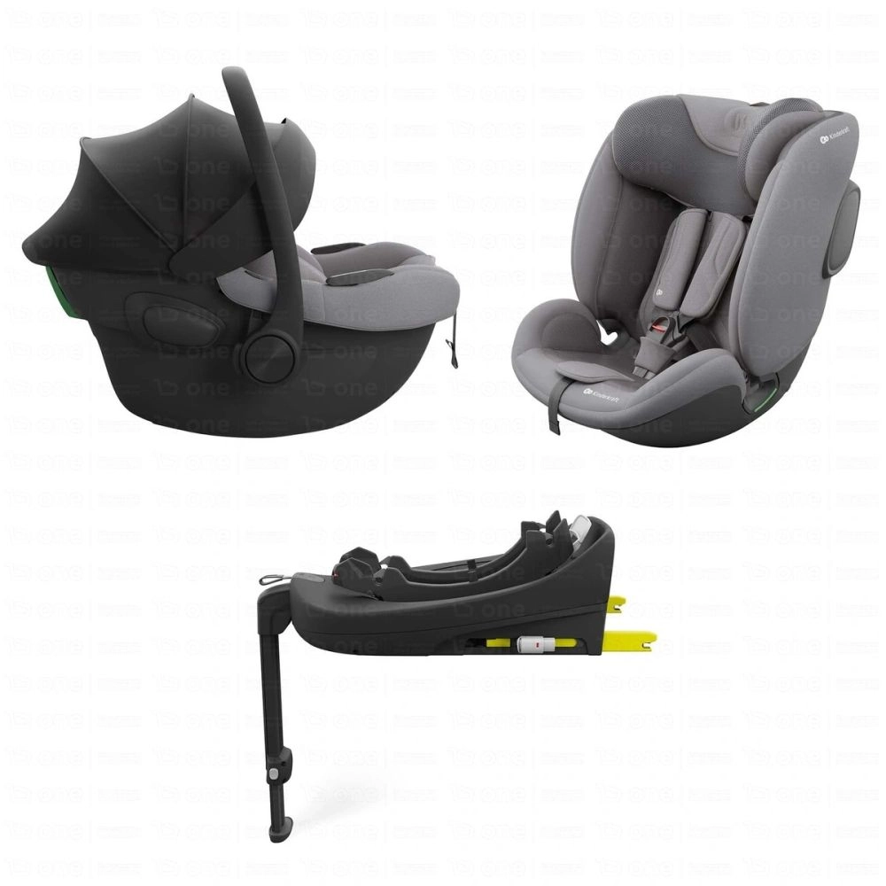 Siège auto - un ensemble ENDURA SAFE MODULAR SYSTEM - Kinderkraft - gris