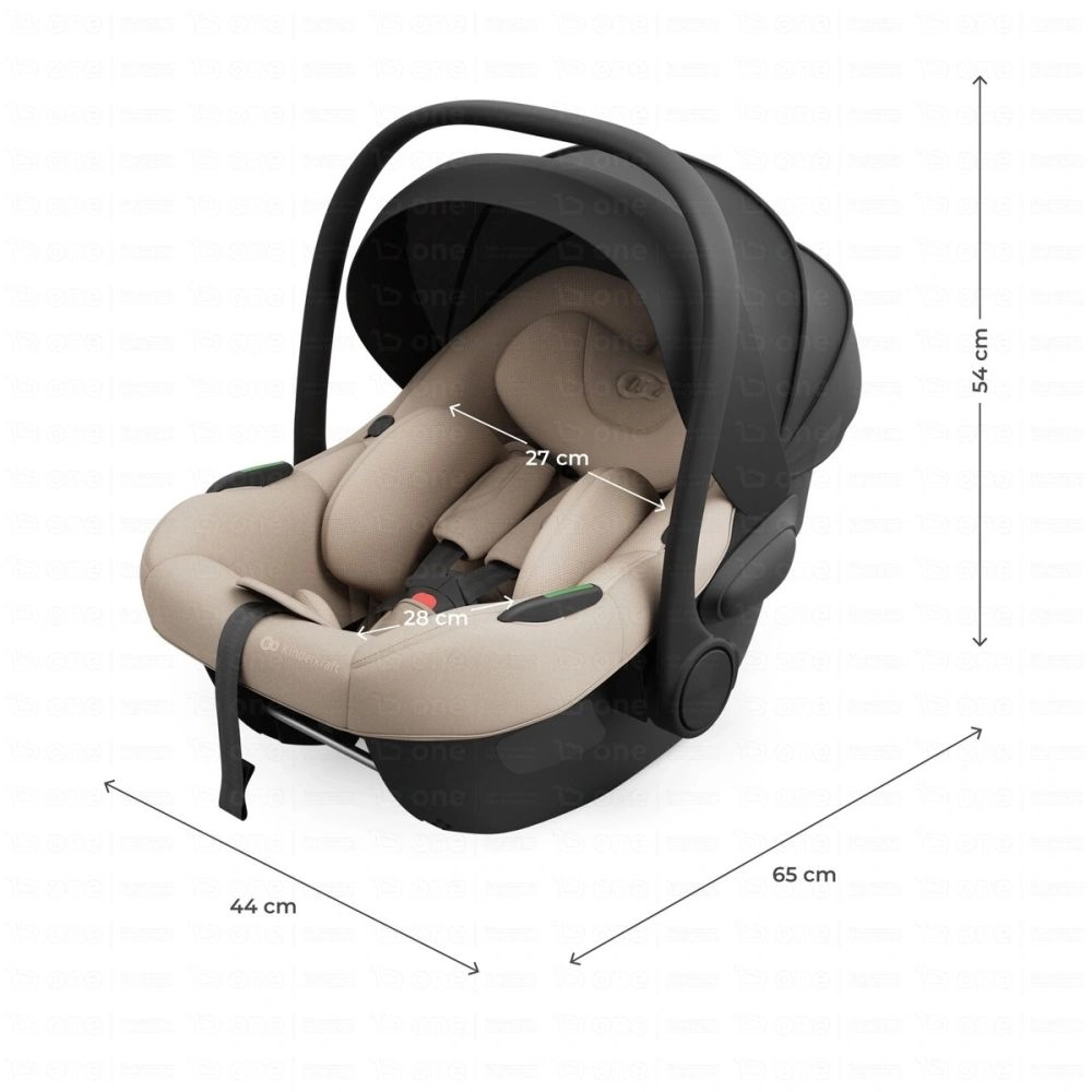 Siège auto I-LITE (40-87 cm) - Kinderkraft - beige