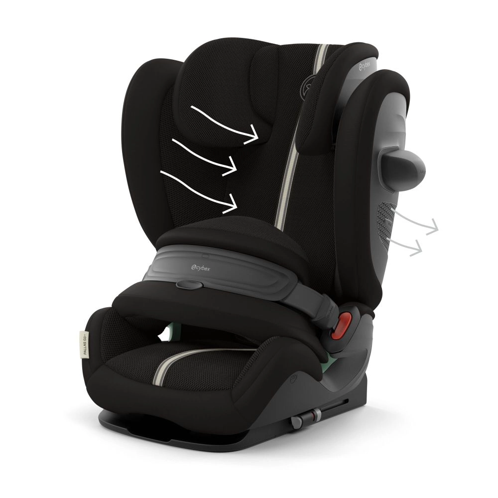 Siège Auto Pallas G3 - CYBEX - Moon Black