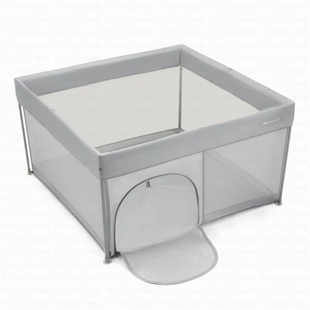 Parc d'enfant ZIKI - Kinderkraft - gris