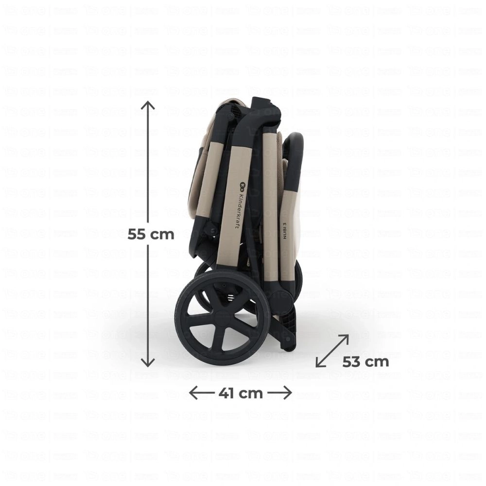 Pousette NUBI 3 - Kinderkraft - beige