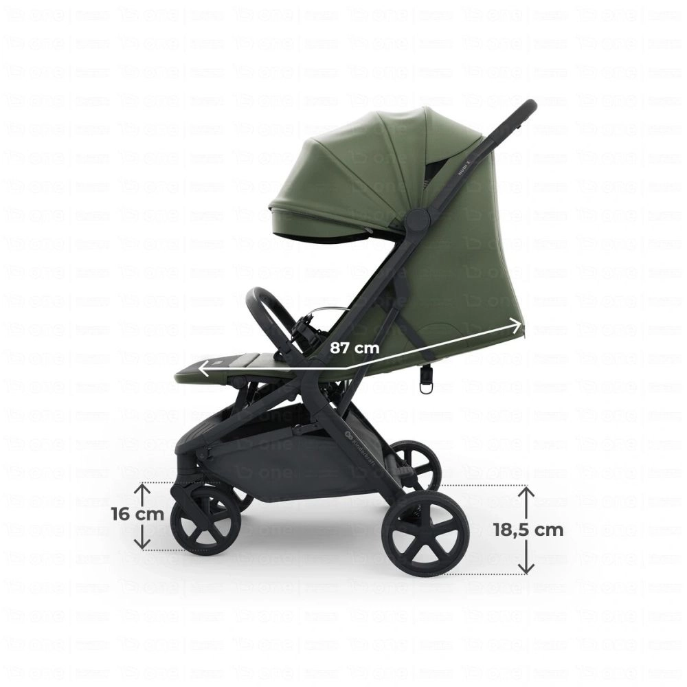 Pousette NUBI 3 - Kinderkraft - vert