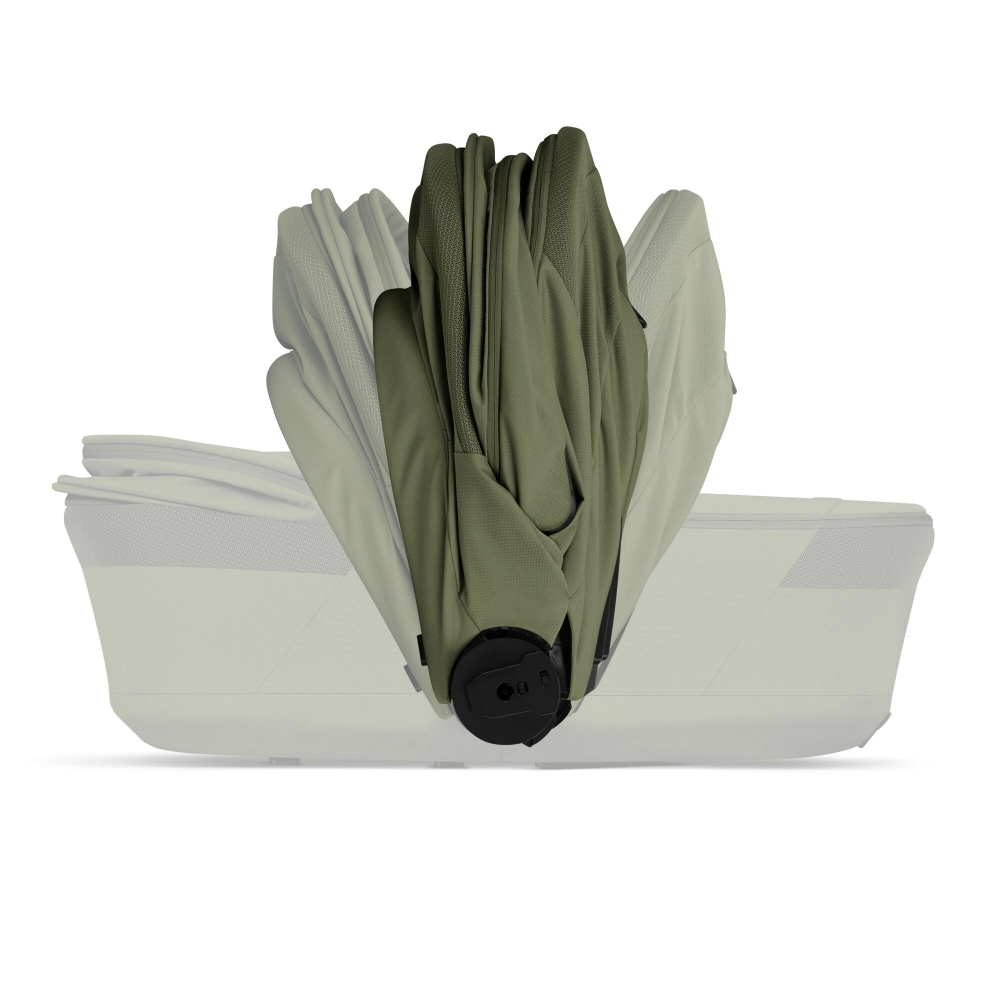 Pack Duo Balios S Lux 4 - Modèle 2026 + Nacelle Pliable - CYBEX - Moss Green