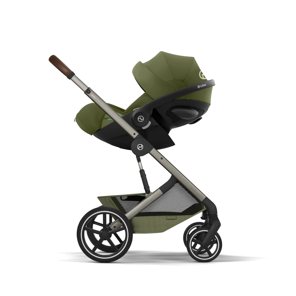 Pack Duo Balios S Lux 4 - Modèle 2026 + Nacelle Pliable - CYBEX - Moss Green