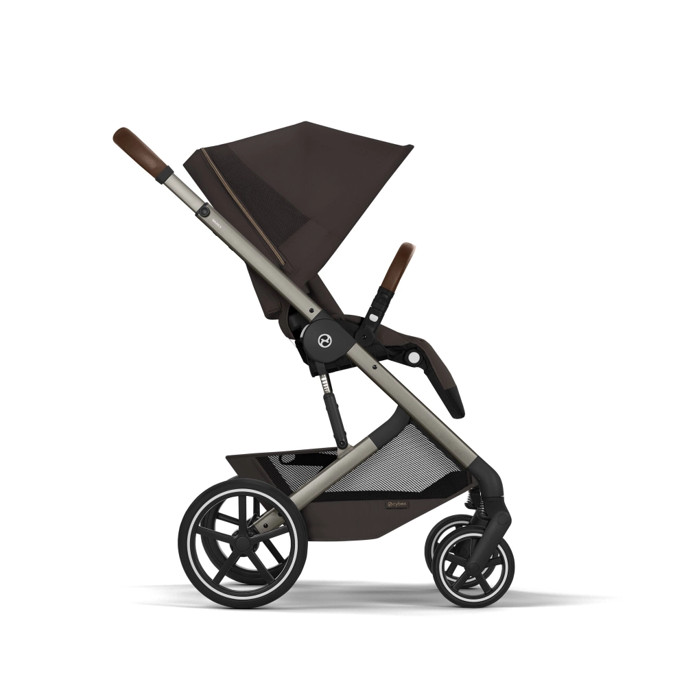 Pack Duo Balios S Lux 4 - Modèle 2026 + Nacelle Pliable - CYBEX - Chocolate Brown
