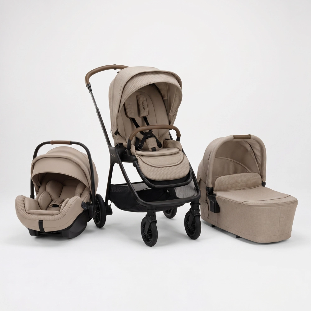 Pack trio Nuna - Poussette Triv Next + Siège auto Arra flex + Nacelle Lytl - Cosmopolitan