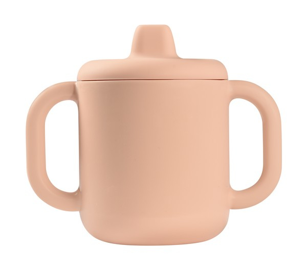 Tasse d'Apprentissage Silicone Béaba - Pink