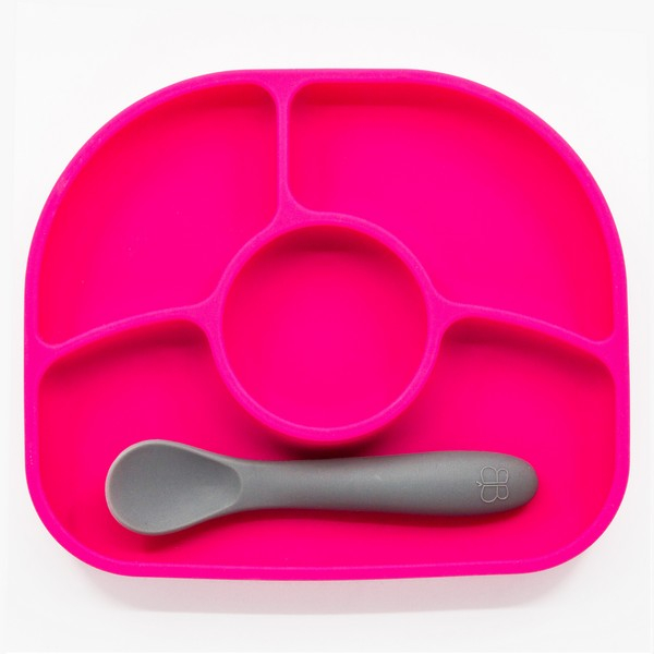 Assiette Silicone BBlüv Yümi - Pink