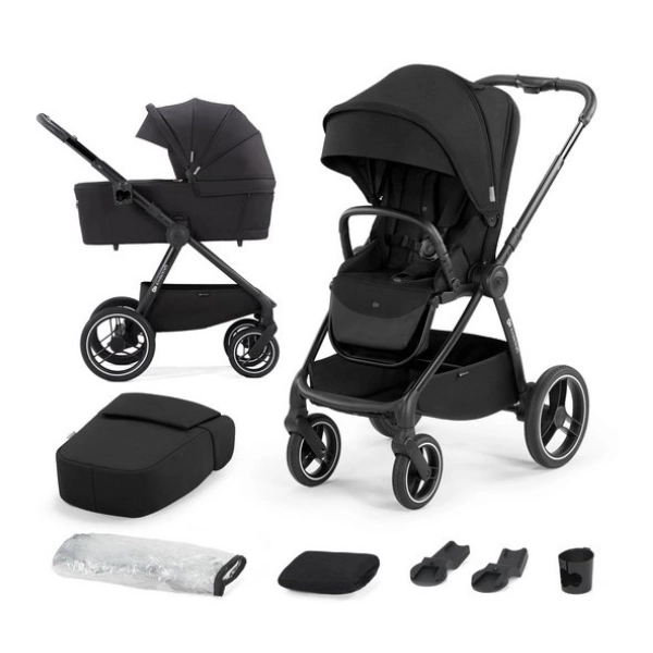 Poussette Kinderkraft Nea + Nacelle - Midnight Black