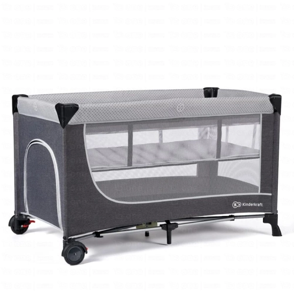Lit Bébé LEODY - Kinderkraft - gris