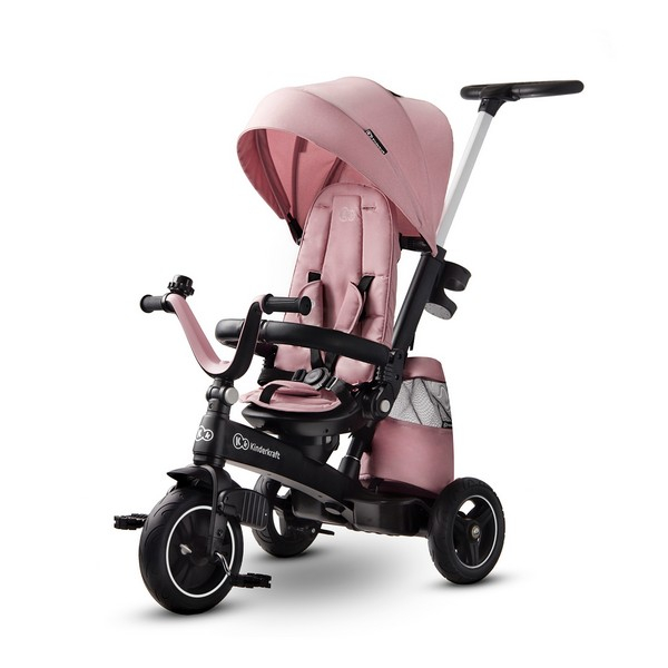 Tricycle Kinderkraft Easytwist - Mauvelous Pink