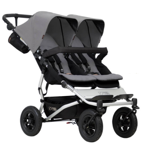 Poussette Double Mountain Buggy Duet V3.2 - Silver