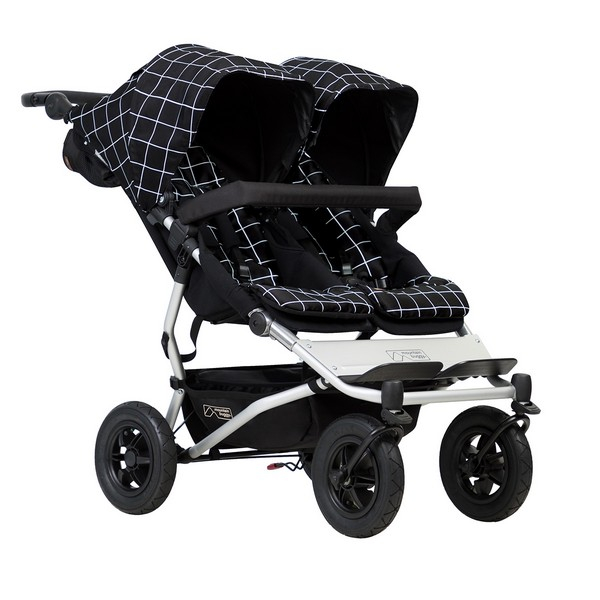 Poussette Double Mountain Buggy Duet V3.2 - Grid