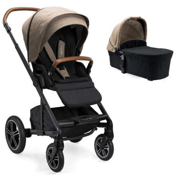 Poussette Nuna Mixx Next + Nacelle - Mocha