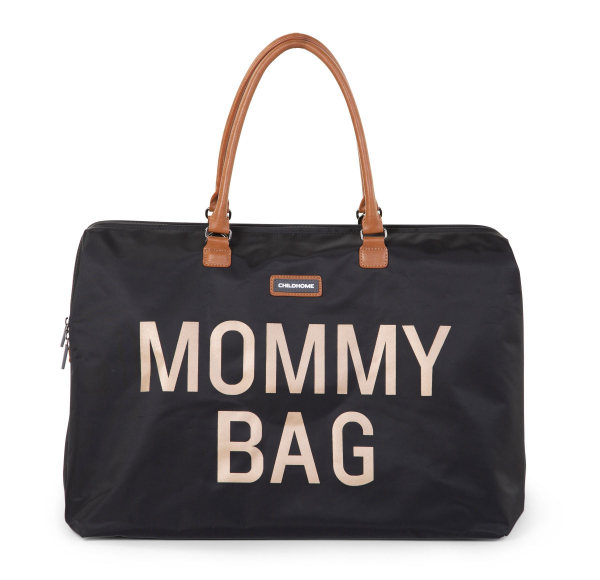 Sac à Langer Childhome Mommy Bag - Noir/Or