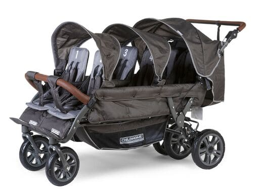 Poussette 6 Places Childhome Sixseater - Anthracite