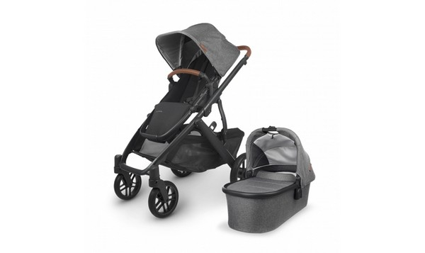 Poussette UPPAbaby Vista V2 + Nacelle - Greyson Dark Grey