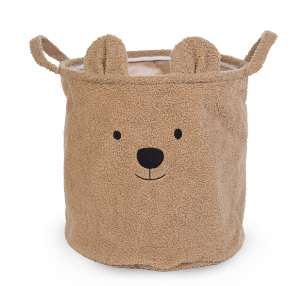 Panier 40x40x40cm Childhome - Teddy Brun