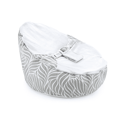 Nid Bébé Incliné Universel BabyJem - Motif Feuilles Grises