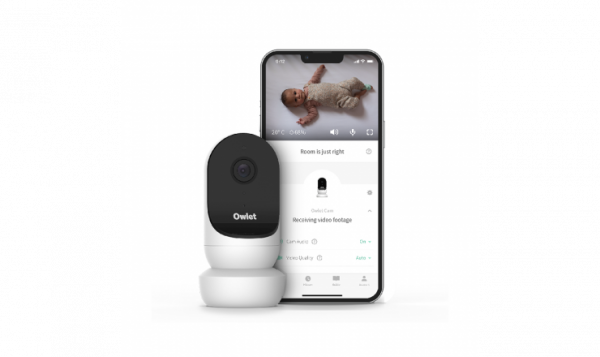 Babyphone Owlet Cam 2 - Blanc