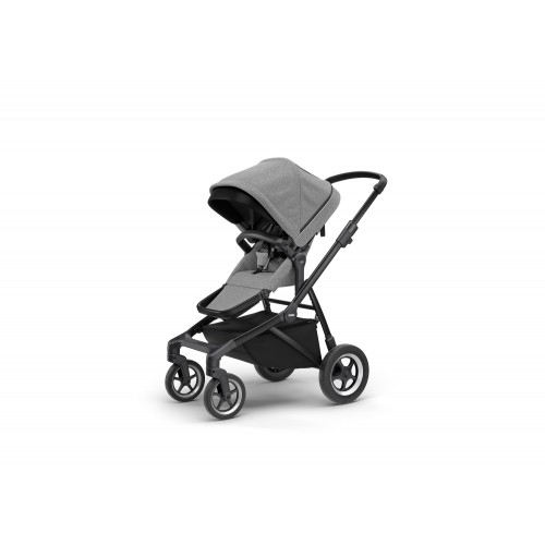 Poussette Thule Sleek - Châssis Black/ Grey Melange