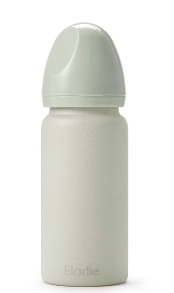 Biberon Elodie en Verre 250 ml - Mineral Green
