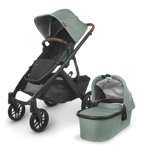 Poussette UPPAbaby Vista V2 + Nacelle - Gwen Green