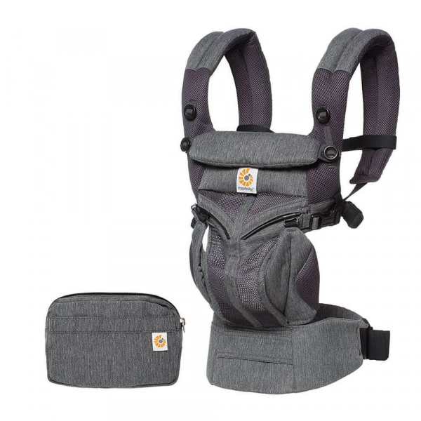 Porte-Bébé Ergobaby Omni 360 Cool Air Mesh - Weave Grey