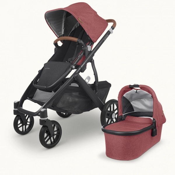 Poussette UPPAbaby Vista V2 + Nacelle - Lucy Terracotta