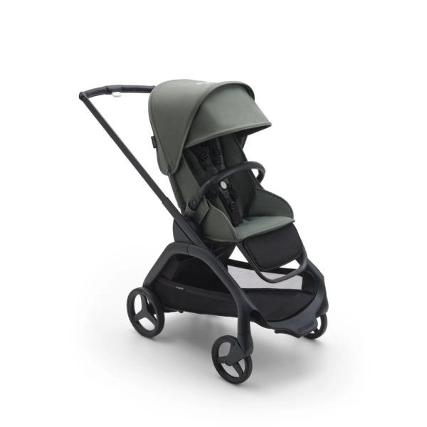 Poussette Bugaboo Dragonfly - Châssis Noir / Canopy Vert Forêt