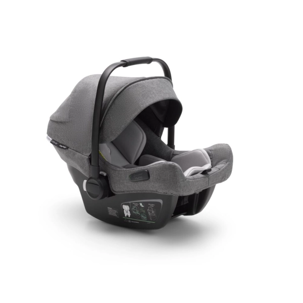 Coque Auto 0-13kg Bugaboo Turtle Air by Nuna - Gris