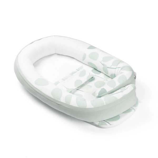 Cocoon Réducteur de Lit Babymoov Doomoo - Leaves Aqua Green