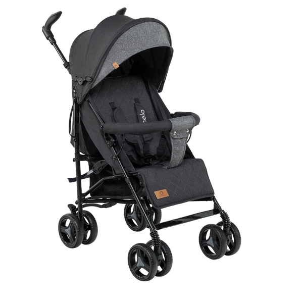 Poussette Lionelo Irma - Black/Dark Grey