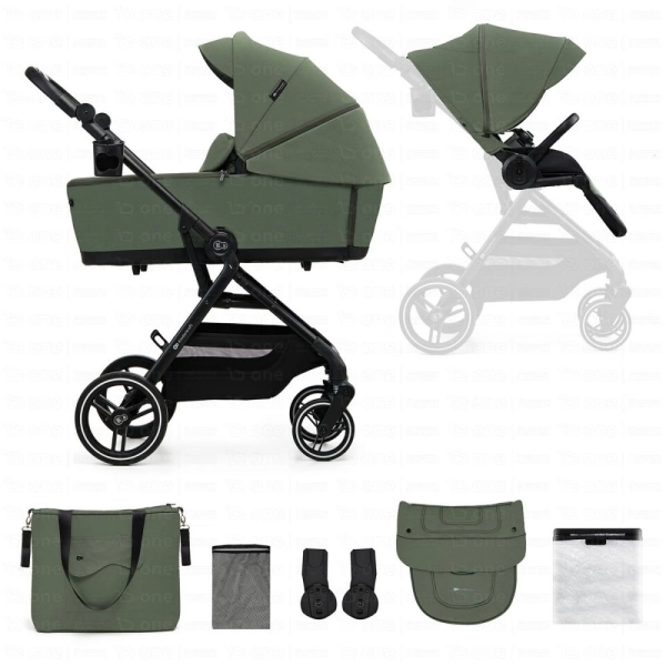 Poussette 2en1 YOXI - Kinderkraft - vert