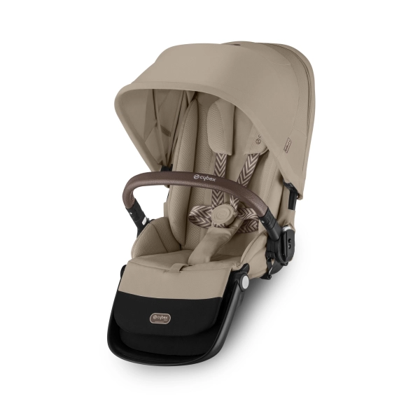 Seconde Assise Cybex Gazelle S - Châssis Taupe/ Siège Almond Beige