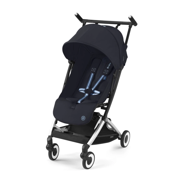 Poussette Cybex Libelle - Châssis Silver/ Dark Navy Blue (2024)