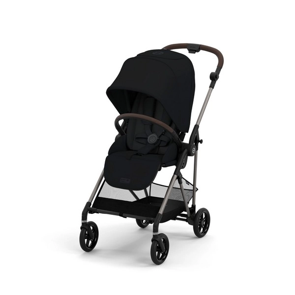 Poussette Cybex Melio 4 Châssis Taupe - Magic Black