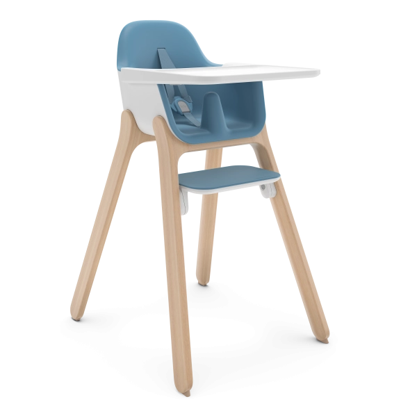 Chaise-Haute UPPAbaby Ciro - Caleb Steel Blue