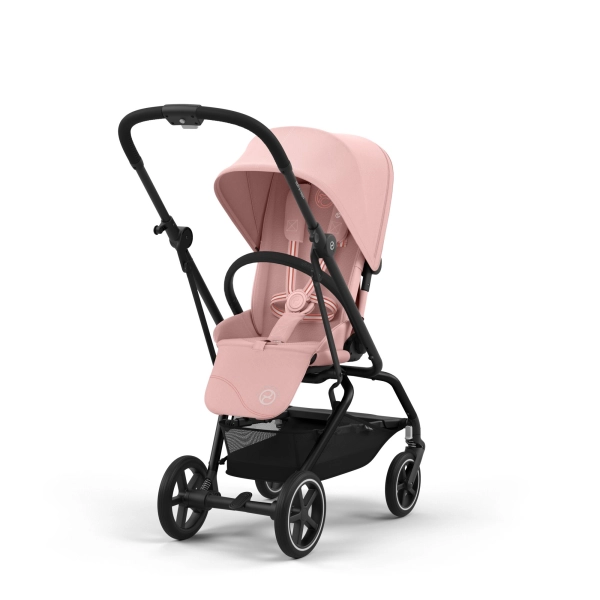 Poussette Cybex Eezy S Twist PLUS 2 - Châssis Black/ Candy Pink