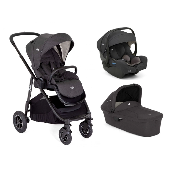Poussette Joie Versatrax + Nacelle Ramble XL + Coque Auto i-Gemm 3 - Shale