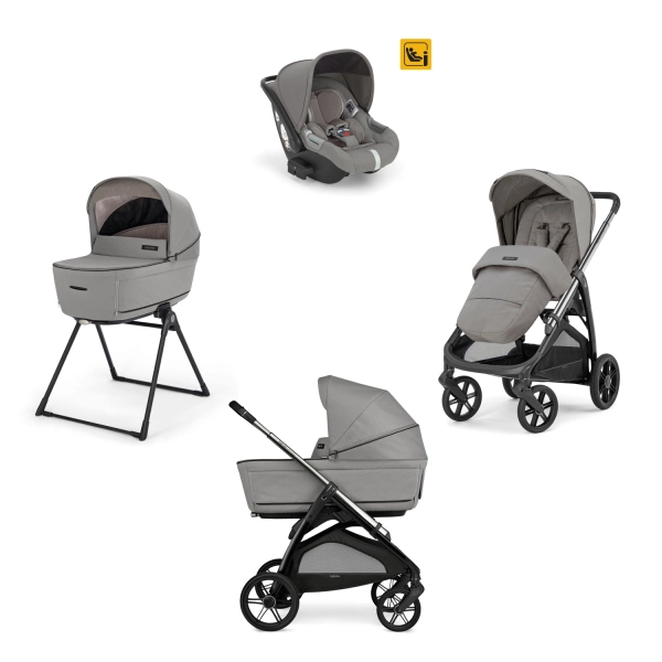 Poussette Inglesina (Système Quattro Aptica Darwin) Litio Black - Platinum Grey