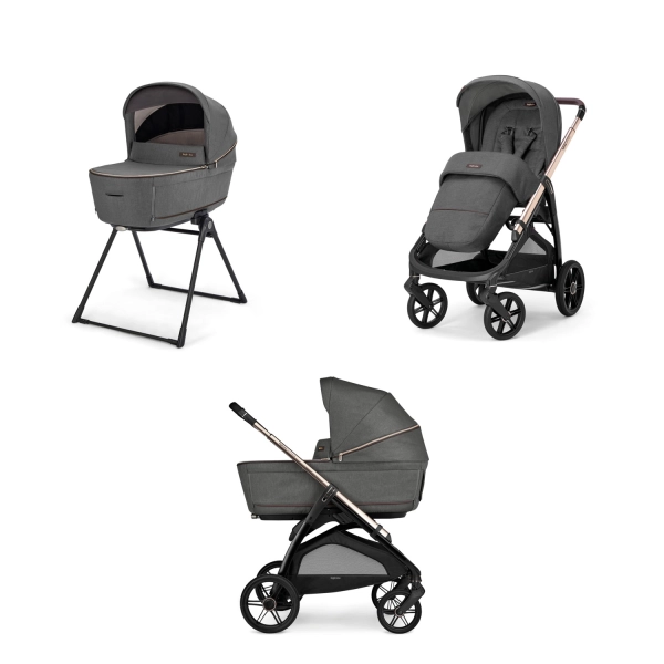 Poussette Inglesina (Système Duo Aptica) Palladio Black - Velvet Grey