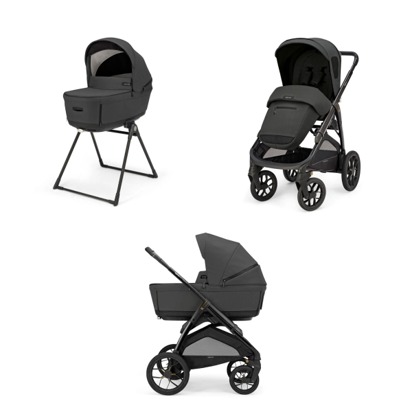 Poussette Inglesina (Système Duo Aptica XT) Total Black - Magnet Black