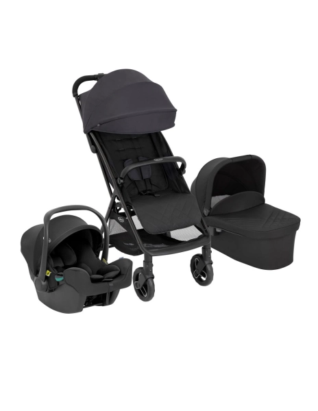 MYAVO TRIO - Poussette incl. SnugLite + Nacelle + Protection pluie + Adaptateur - Graco - CHARCOAL