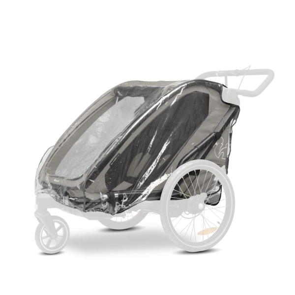 Housse de pluie pour remorque de vélo Bike N Walk Duo Raincover 