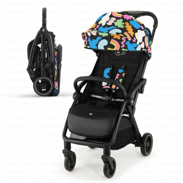Poussette APINO x Happy shapes - Kinderkraft - multicolore
